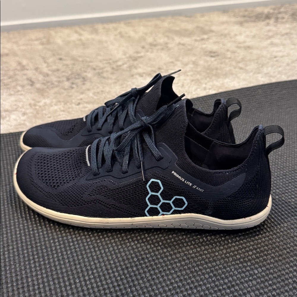 Vivobarefoot Primus Lite Knit Women’s- Size 39, Navy Blue